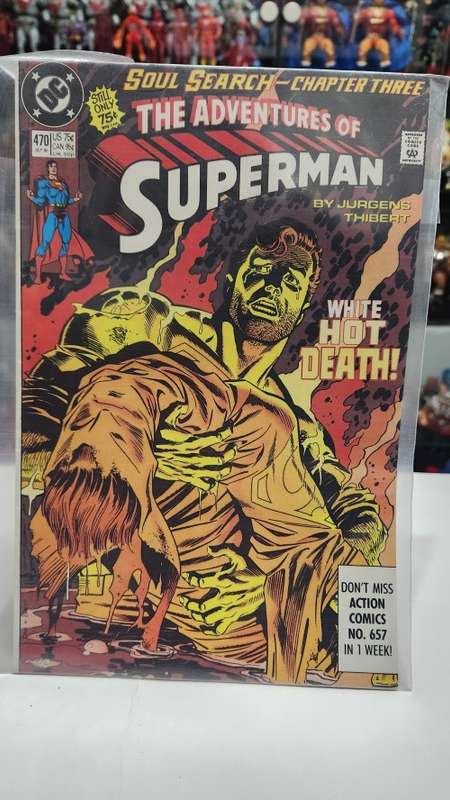 1990 Comic THE ADVENTURES OF SUPERMAN 470
