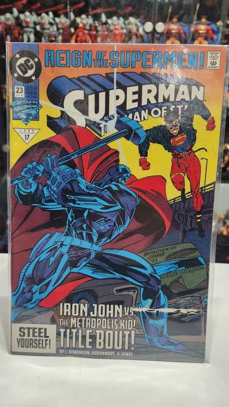 1991 Comic SUPERMAN THE MAN OF STEEL 23