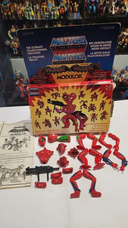 1985 BOXED Complete Modulok of He-Man-Masters of the Universe (MOTU) Vintage Figure