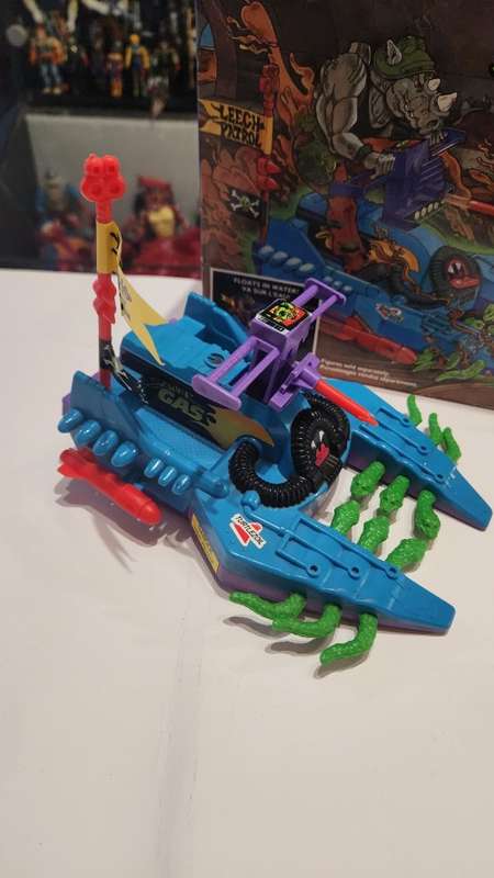 1989 TMNT BOXED FOOTSKI Vintage Figure Teenage Mutant Ninja Turtles