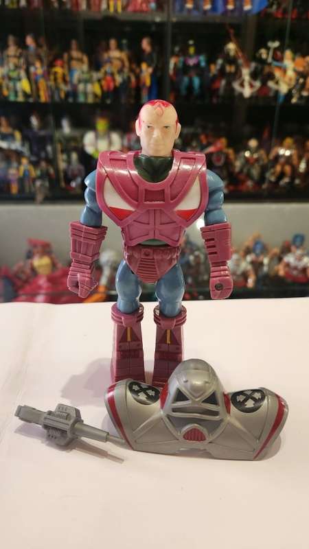 1986 X-Changers Lieutenant Sterne Vintage Figure