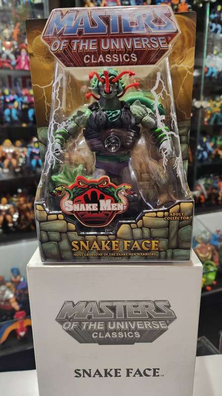 MOTUC SNAKE FACE (MOC) Masters Of The Universe Classics Figure He-Man