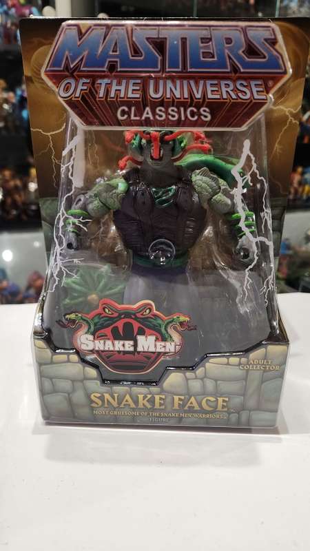 MOTUC SNAKE FACE (MOC) Masters Of The Universe Classics Figure He-Man