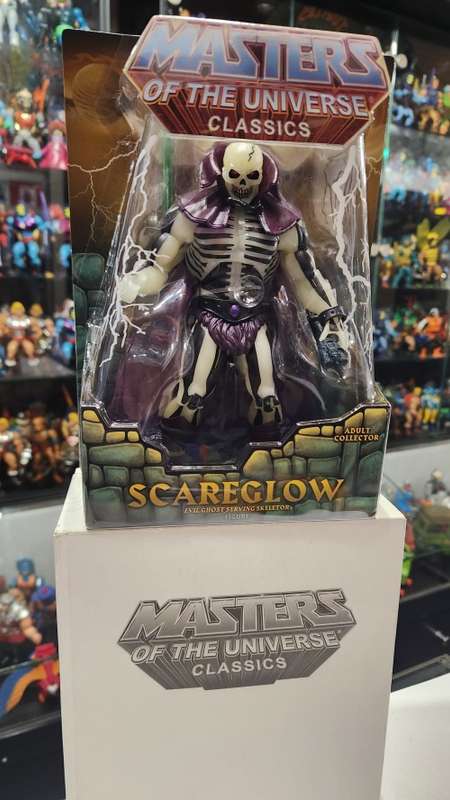 MOTUC SCARE GLOW (MOC) Masters Of The Universe Classics Figure He-Man