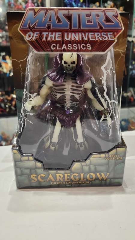 MOTUC SCARE GLOW (MOC) Masters Of The Universe Classics Figure He-Man