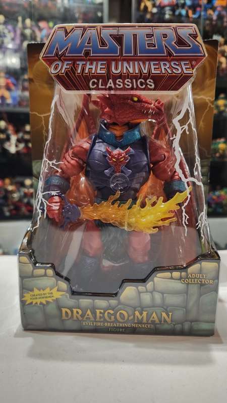 MOTUC DRAEGO-MAN (MOC) Masters Of The Universe Classics Figure He-Man