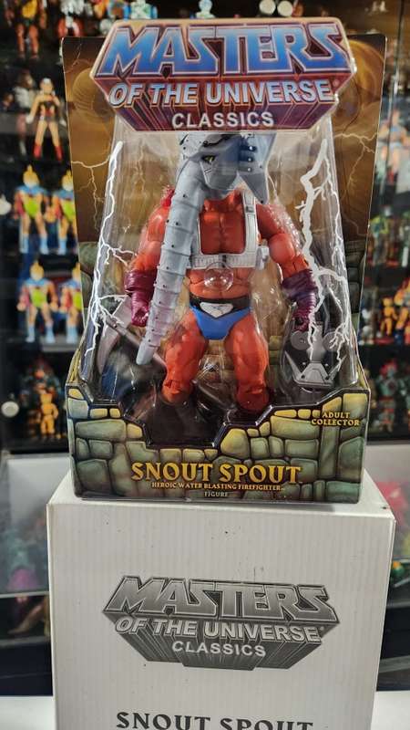 MOTUC SNOUT SPOUT (MOC) Masters Of The Universe Classics Figure He-Man