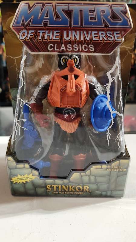 MOTUC STINKOR (MOC) Masters Of The Universe Classics Figure He-Man