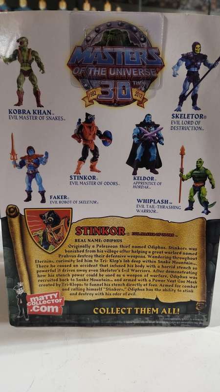 MOTUC STINKOR (MOC) Masters Of The Universe Classics Figure He-Man