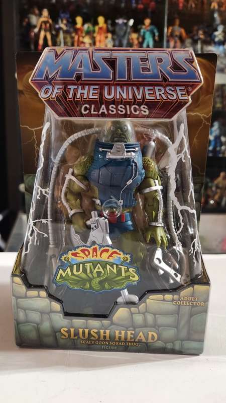 MOTUC SLUSH HEAD (MOC) Masters Of The Universe Classics Figure He-Man