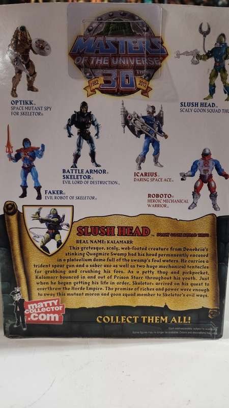 MOTUC SLUSH HEAD (MOC) Masters Of The Universe Classics Figure He-Man