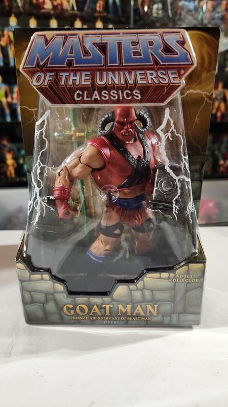 MOTUC GOAT MAN (MOC) Masters Of The Universe Classics Figure He-Man