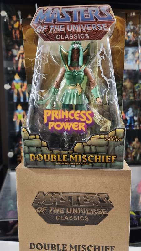 MOTUC DOUBLE MISCHIEF (MOC) Masters Of The Universe Classics Figure He-Man