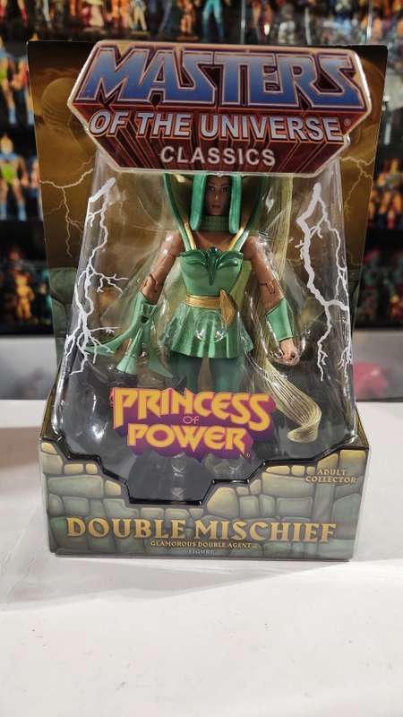 MOTUC DOUBLE MISCHIEF (MOC) Masters Of The Universe Classics Figure He-Man