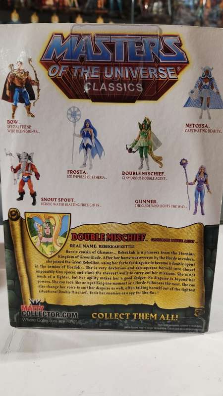 MOTUC DOUBLE MISCHIEF (MOC) Masters Of The Universe Classics Figure He-Man