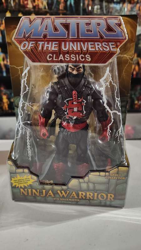 MOTUC NINJA WARRIOR (MOC) Masters Of The Universe Classics Figure He-Man
