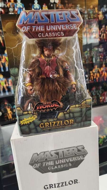 MOTUC GRIZZLOR (MOC) Masters Of The Universe Classics Figure He-Man