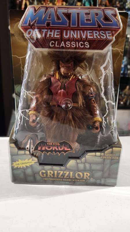 MOTUC GRIZZLOR (MOC) Masters Of The Universe Classics Figure He-Man