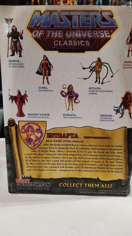 MOTUC ENTRAPTA (MOC) Masters Of The Universe Classics Figure He-Man