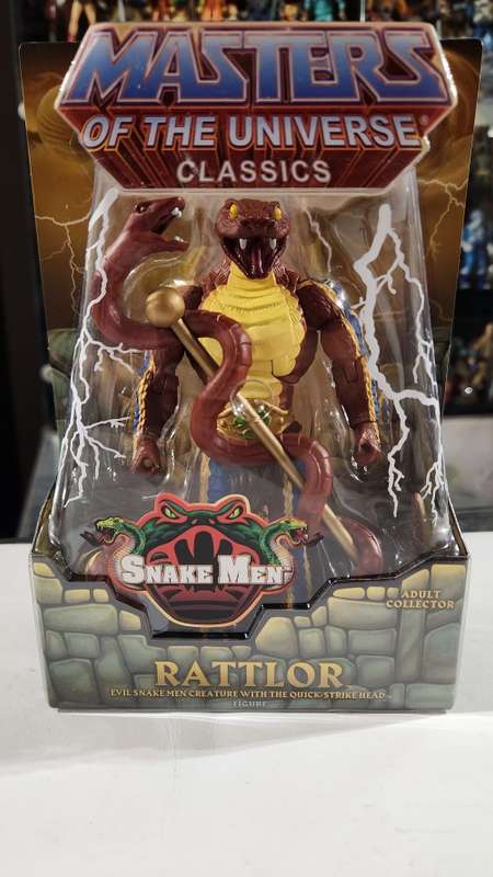 MOTUC RATTLOR (MOC) Masters Of The Universe Classics Figure He-Man