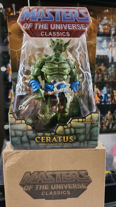 MOTUC Ceratus (MOC) Masters Of The Universe Classics Figure He-Man