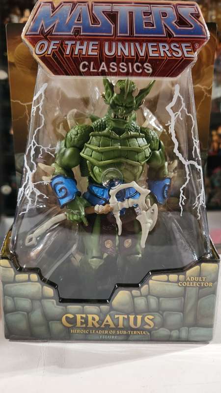 MOTUC Ceratus (MOC) Masters Of The Universe Classics Figure He-Man