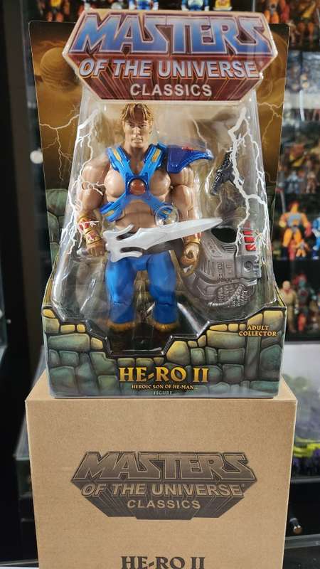 MOTUC He-Ro 2 (MOC) Masters Of The Universe Classics Figure He-Man