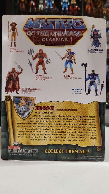 MOTUC He-Ro 2 (MOC) Masters Of The Universe Classics Figure He-Man