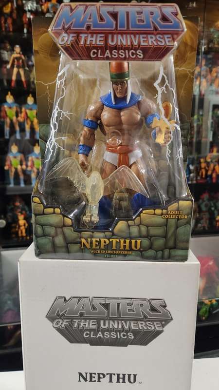 MOTUC Nepthu (MOC) Masters Of The Universe Classics Figure He-Man