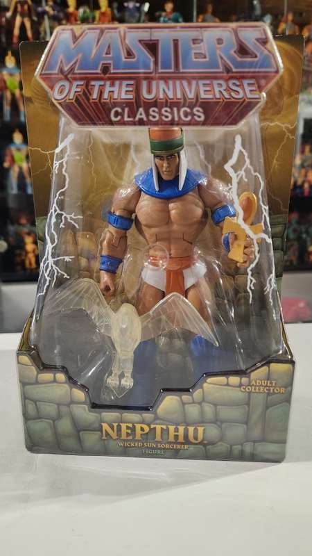 MOTUC Nepthu (MOC) Masters Of The Universe Classics Figure He-Man