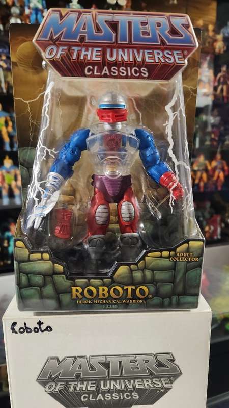 MOTUC ROBOTO (MOC) Masters Of The Universe Classics Figure He-Man