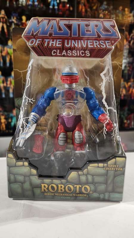 MOTUC ROBOTO (MOC) Masters Of The Universe Classics Figure He-Man