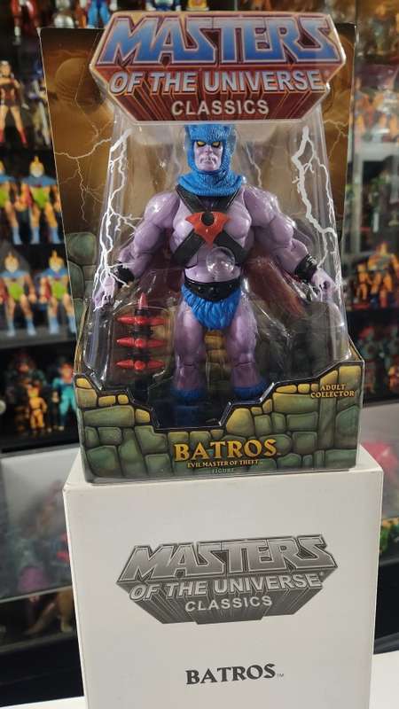 MOTUC BATROS (MOC) Masters Of The Universe Classics Figure He-Man