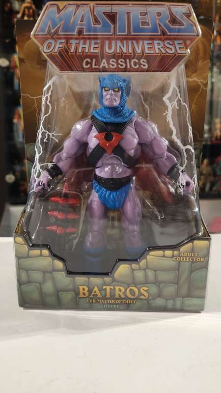MOTUC BATROS (MOC) Masters Of The Universe Classics Figure He-Man