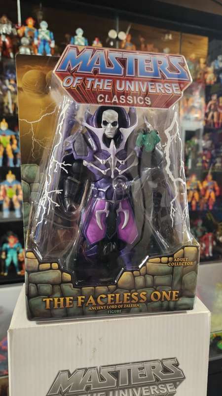 MOTUC THE FACELESS ONE (MOC) Masters Of The Universe Classics Figure He-Man