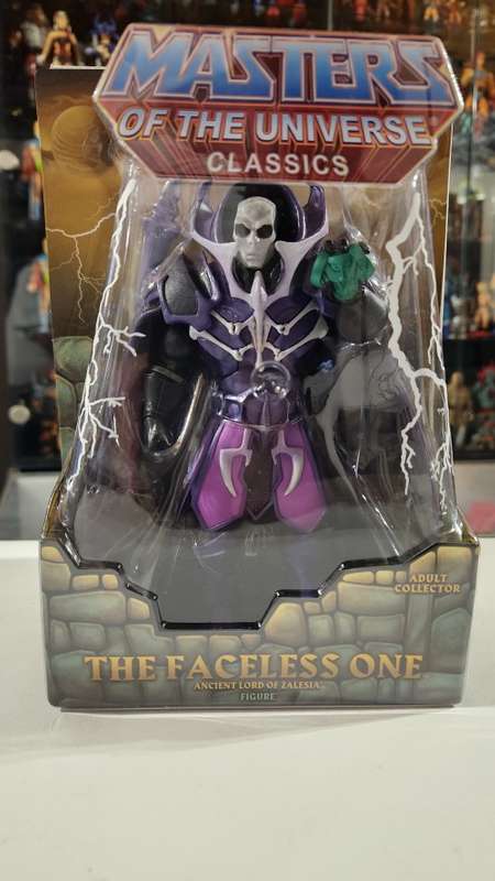MOTUC THE FACELESS ONE (MOC) Masters Of The Universe Classics Figure He-Man