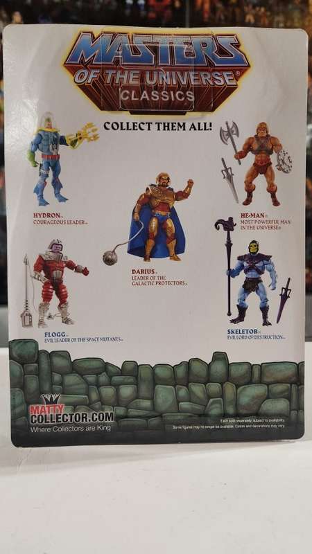 MOTUC Darius (MOC) Masters Of The Universe Classics Figure He-Man