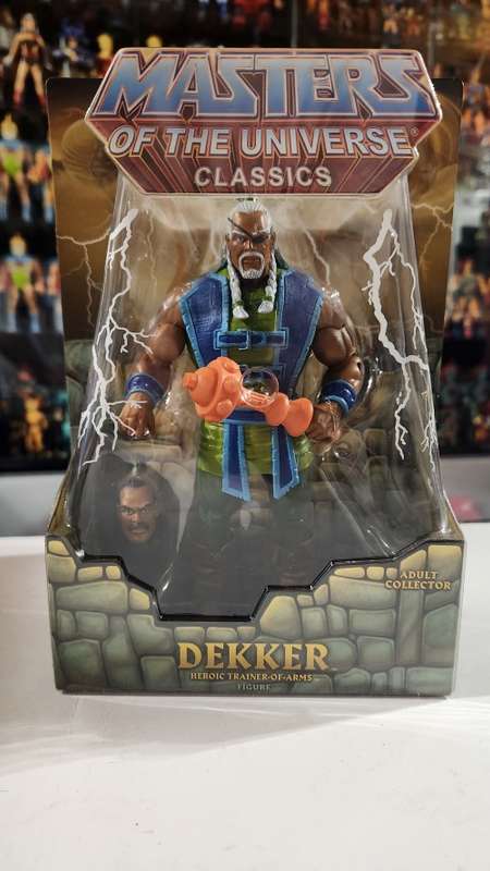 MOTUC DEKKER (MOC) Masters Of The Universe Classics Figure He-Man