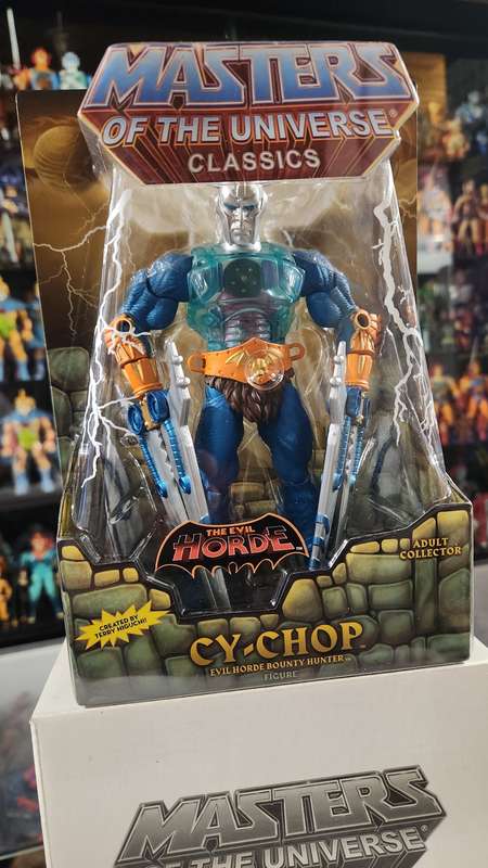 MOTUC CY-CHOP (MOC) Masters Of The Universe Classics Figure He-Man