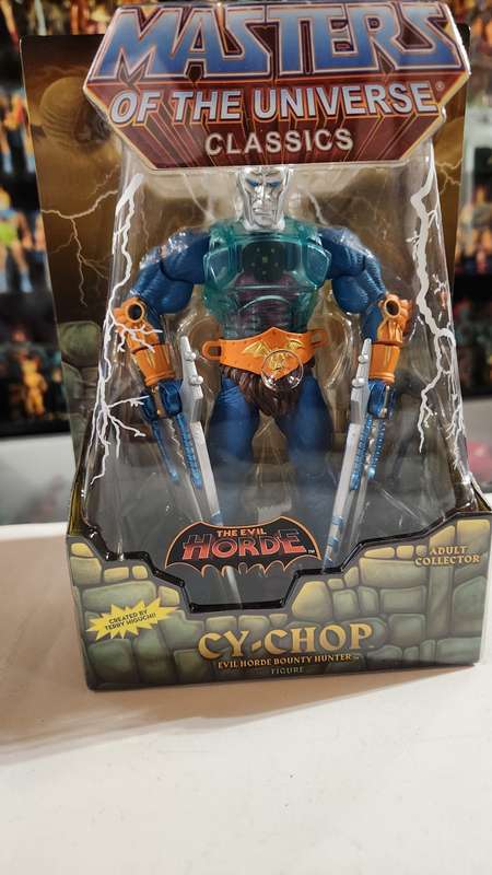 MOTUC CY-CHOP (MOC) Masters Of The Universe Classics Figure He-Man