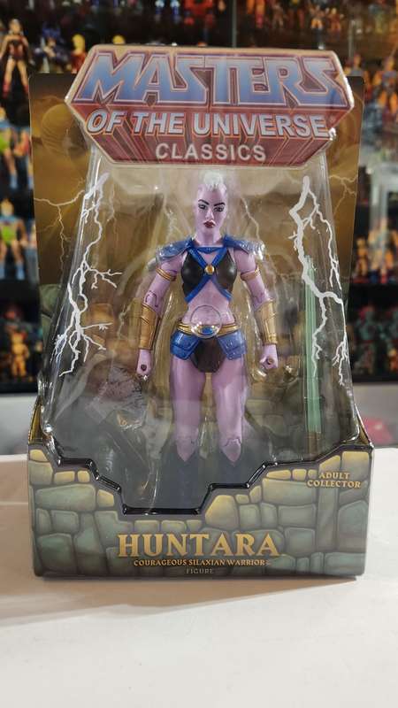 MOTUC HUNTARA (MOC) Masters Of The Universe Classics Figure He-Man