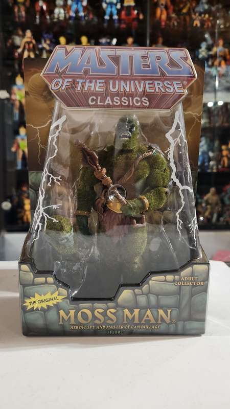 MOTUC MOSS MAN (MOC) Masters Of The Universe Classics Figure He-Man