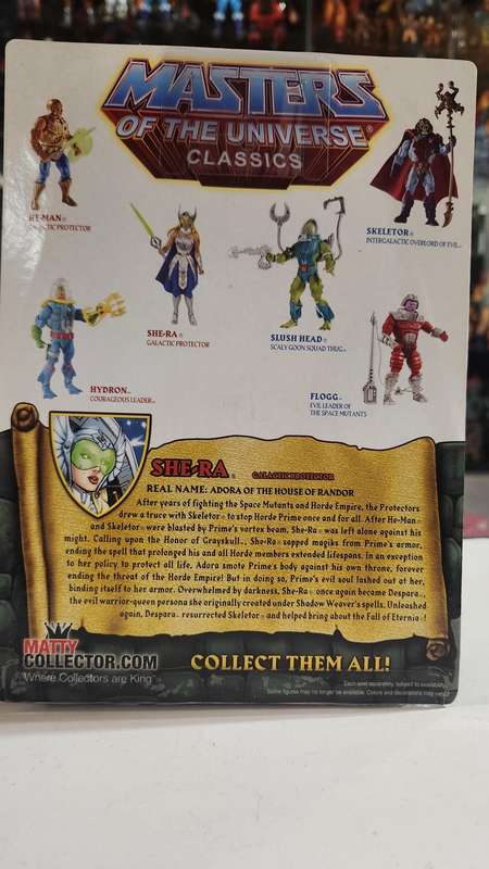 MOTUC SHE-RA GALACTIC PROTECTOR (MOC) Masters Of The Universe Classics Figure He-Man