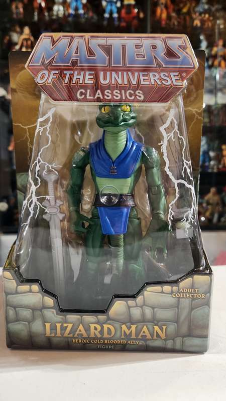 MOTUC Lizard Man (MOC) Masters Of The Universe Classics Figure He-Man