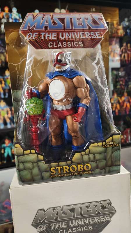 MOTUC Strobo (MOC) Masters Of The Universe Classics Figure He-Man