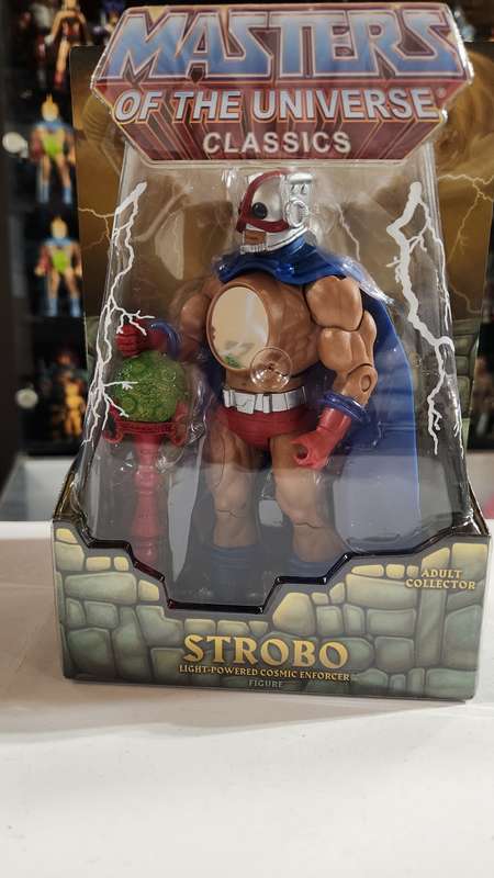 MOTUC Strobo (MOC) Masters Of The Universe Classics Figure He-Man