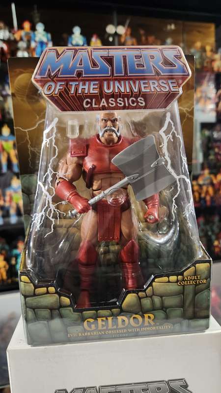 MOTUC Geldor (MOC) Masters Of The Universe Classics Figure He-Man