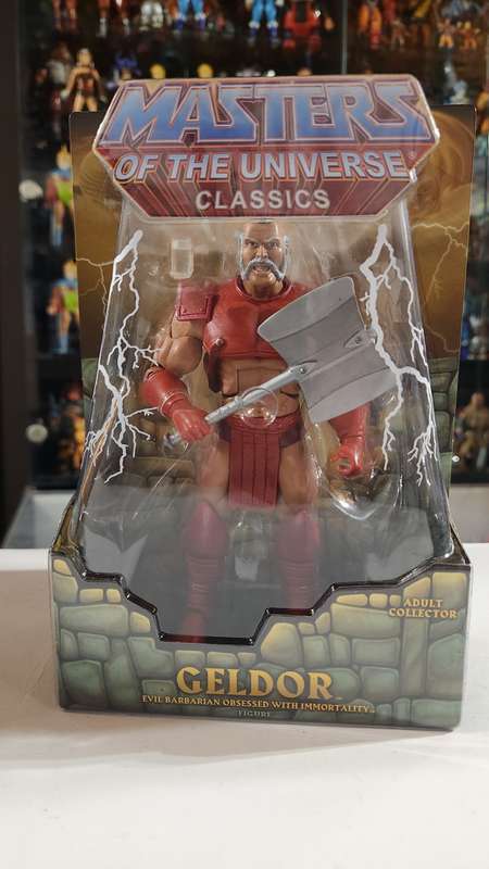 MOTUC Geldor (MOC) Masters Of The Universe Classics Figure He-Man
