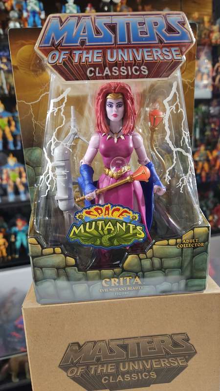 MOTUC Crita (MOC) Masters Of The Universe Classics Figure He-Man
