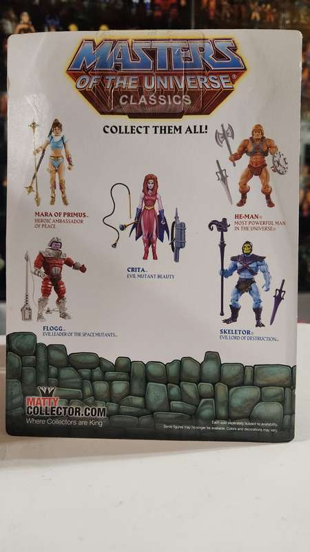 MOTUC Crita (MOC) Masters Of The Universe Classics Figure He-Man